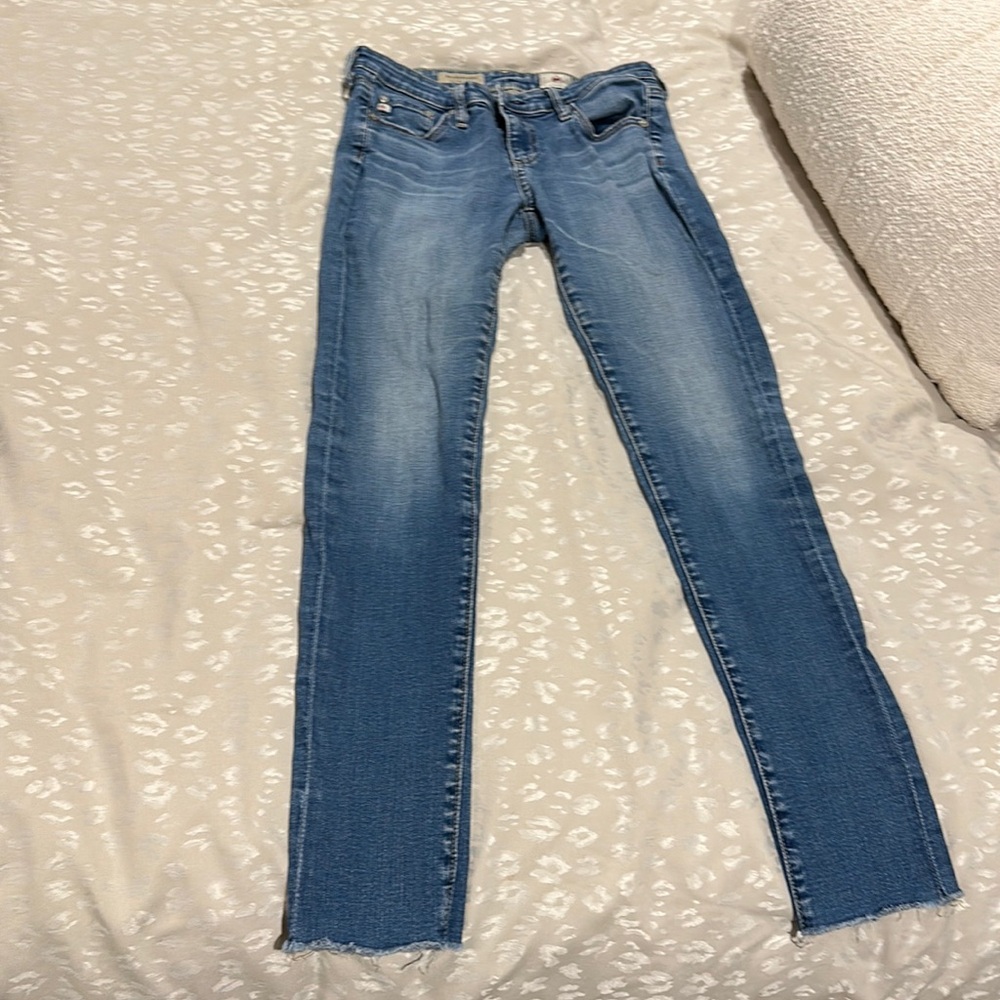 Women's AG skinny ankle jean size 27